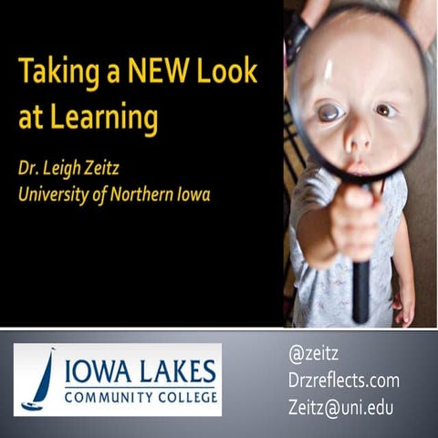 Taking a New Look at Learning