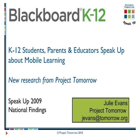 Learning in the 21st Century: Taking it Mobile!