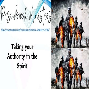 Taking your authority