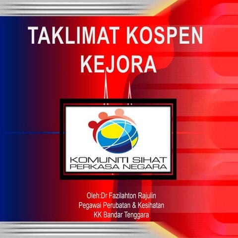 Taklimat kospen kejora