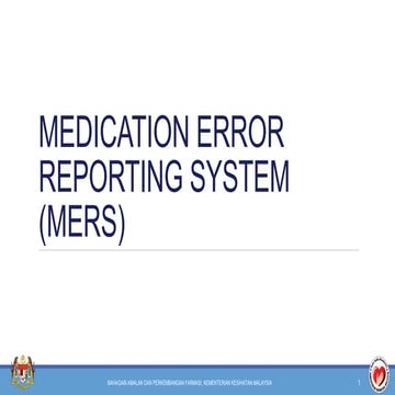 TAKLIMAT MERS RINGKAS