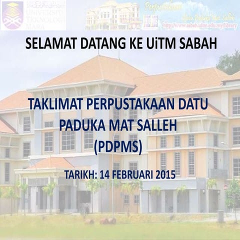 Taklimat perpustakaan 2015