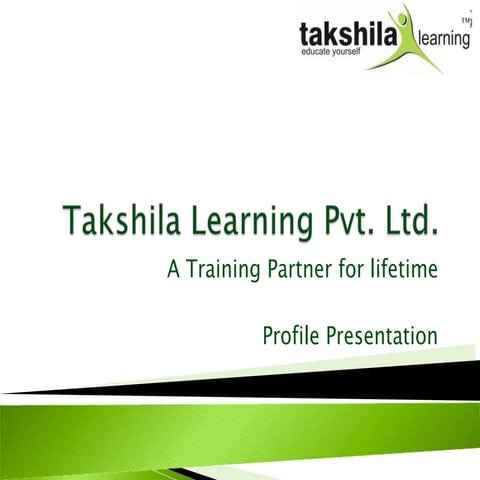 Takshilacorporate presentation