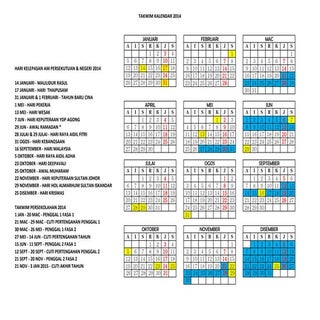 Takwim kalendar 2014 versi 1