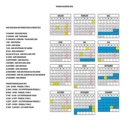 Takwim kalendar 2014 versi 1