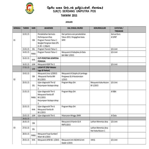 Takwim sekolah sjkt serdang 2015(new)