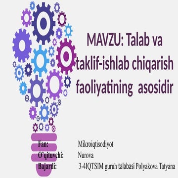Talab va taklif nazariyasi.pptx