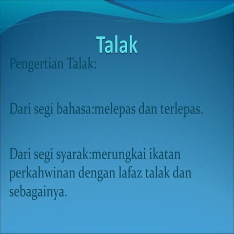 Talak