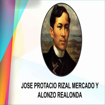 Talambuhay ni Jose Protacio Rizal Mercado | PPTX