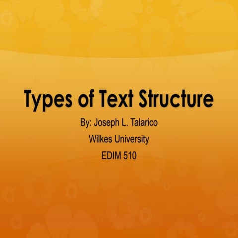 Talarico Online Presentation EDIM 510