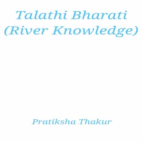 Talathi Bharati (River Knowledge) | PDF