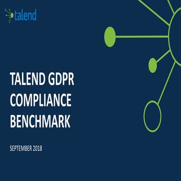 GDPR Benhmark: 70%  of companies failing on their own GDPR compliance claims
