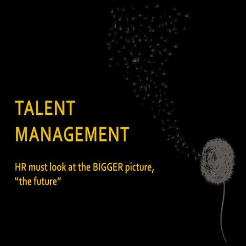 Talent  - final presentation