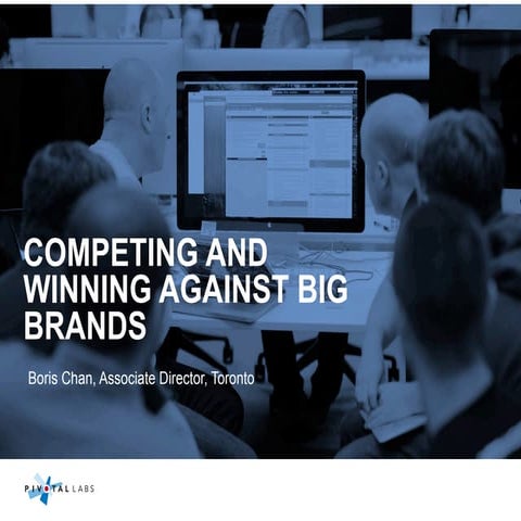 Talent42 2014 - Boris Chan - Competing and Winning Against Big Brands