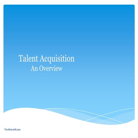 Talent acquisition