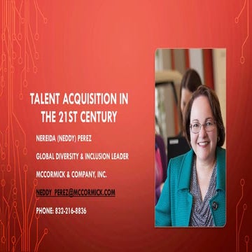 Talent acquisition in the 21st century pdf