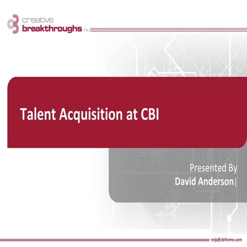 Talent acquisition training