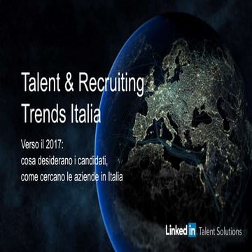 Verso il 2017 con LinkedIn