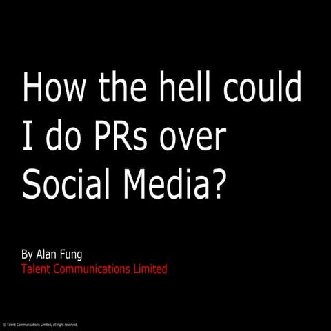 How to Do PR on Social Media at Zero Cost
