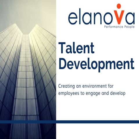Talent development -how Elanova works with companies