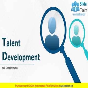 Talent Development PowerPoint Presentation Slides 