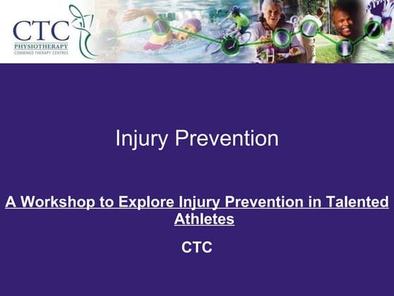 Prevention of sports injury | PPTX | Physical Therapy | Wellness