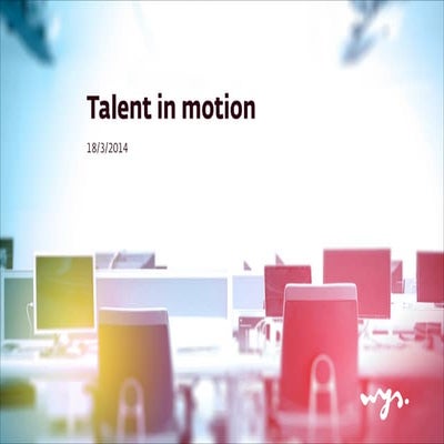 Talent in Motion