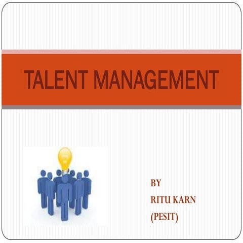 Talent management