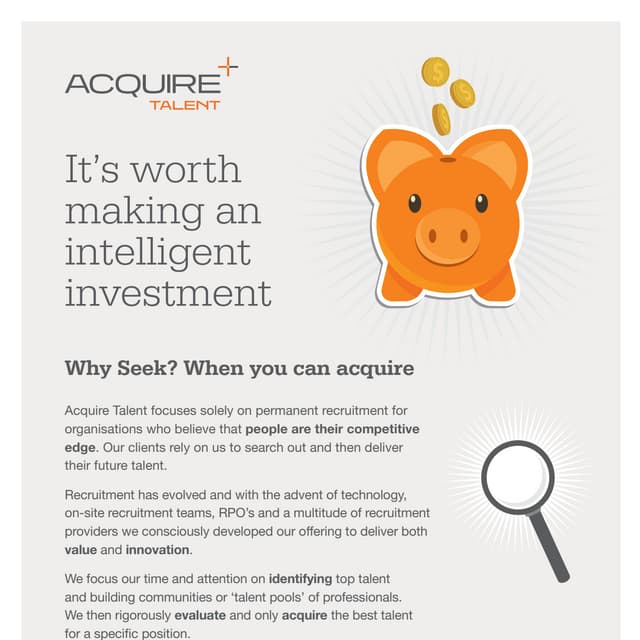 Acquire Talent Model