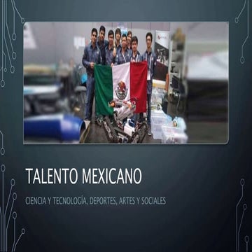 Talento mexicano