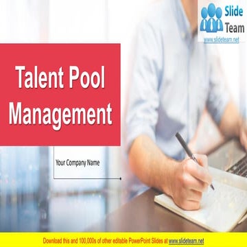Talent Pool Management PowerPoint Presentation Slides 