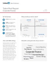 India Corporate Finance | Talent Po...