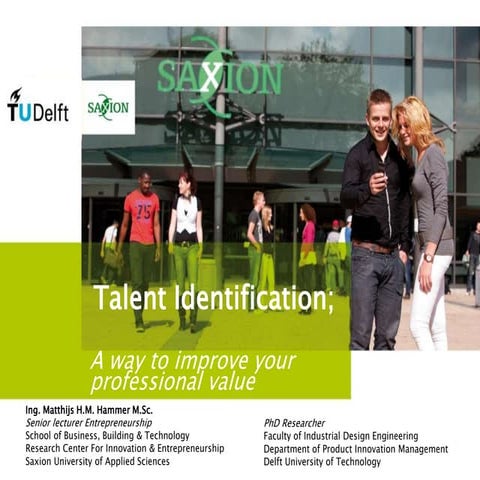 How to identify your talents? Use the prototype approach!