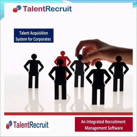 Recruitment Software- TalentRecruit: Industry's Best Recruitment Software