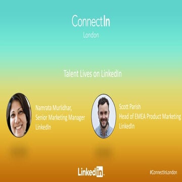 The Importance of Data & Relationships | ConnectIn London 2016