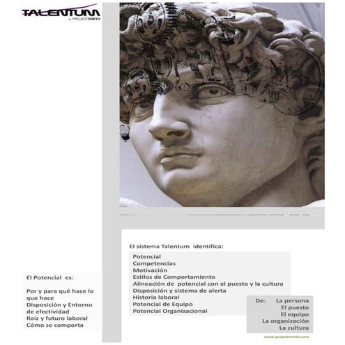 Talentum usos y beneficios  2012