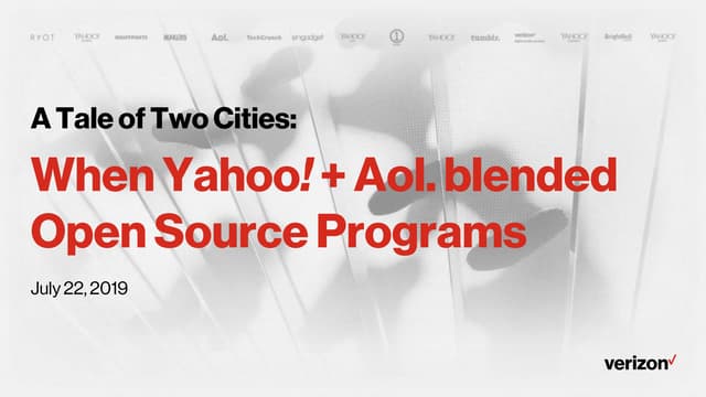 A tale of two cities: Merging Yahoo and Aol’s open source programs