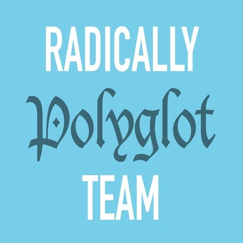Tales from a radically polyglot team