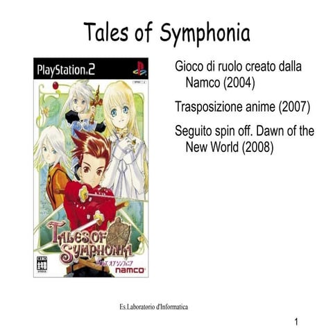 Tales of Symphonia Informatica