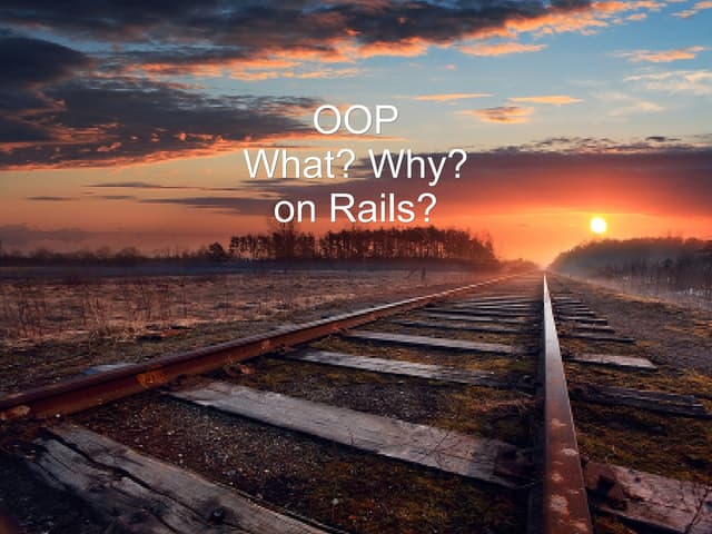 OO and Rails... 