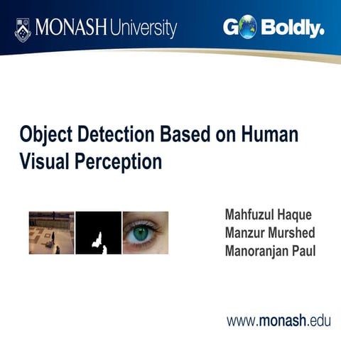 Talk 2009-monash-seminar-perception
