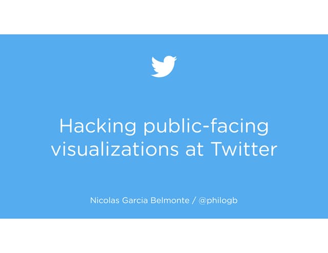 The Geography of Tweets - BBC Developer Conference