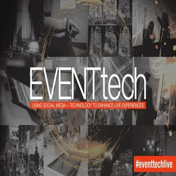 Choose Experiential Tech Wisely (at EventTech 2016)