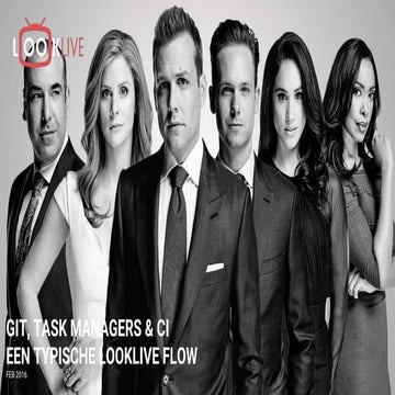 Talk - git task managers and ci