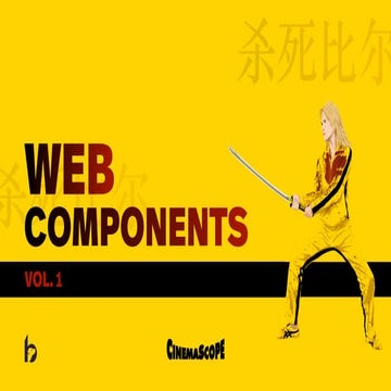 My experience with web components