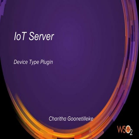 IoT Server - Device Type Plugin