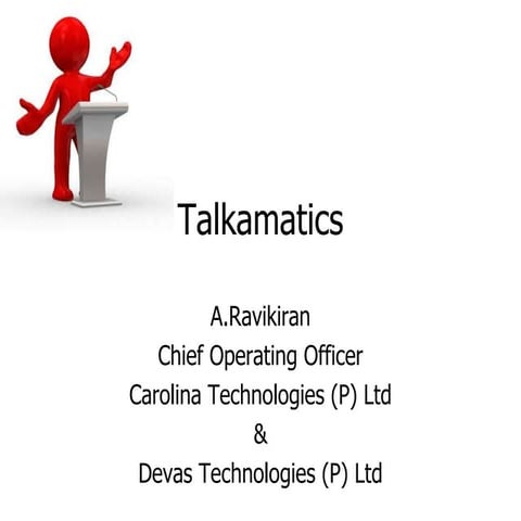 Talkamatics