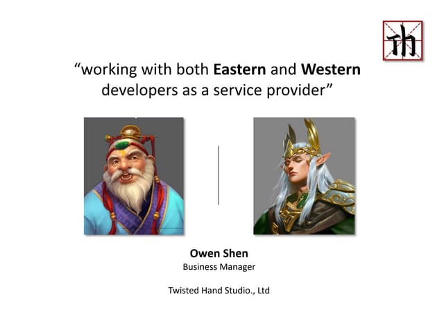 Working with Both Eastern and Western Developers as a Service Provider