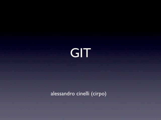 Git e Git Flow 