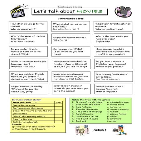 Talking about movies